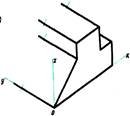 Прямоугольная  изометрическая проекция (ПИП)